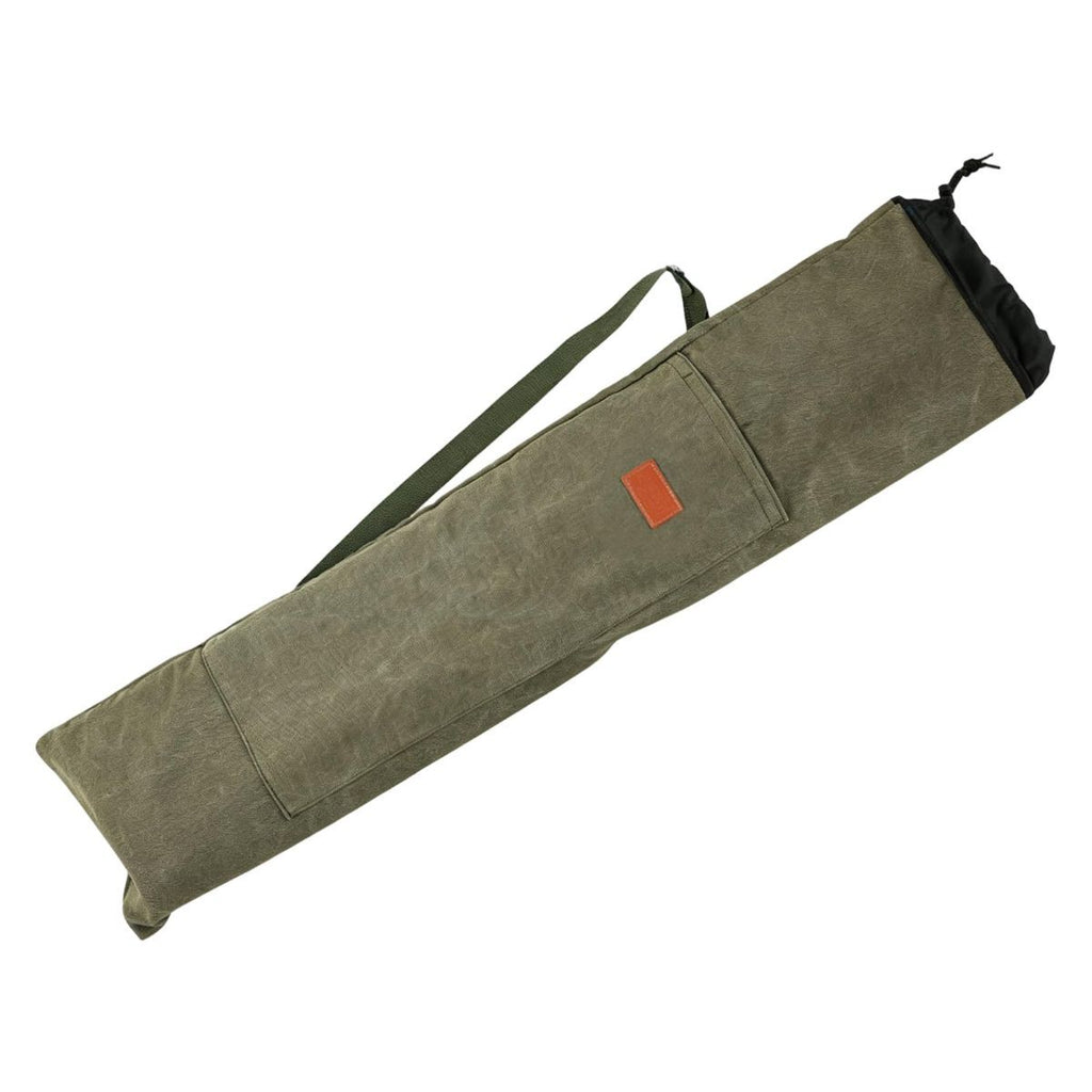 140cm Rod Case Angling Rods Bag, Folding Rod Carry Large Capacity Fishing Rod Case, Angling Rod Bag, Fishing Umbrellas Carry Bag for Camping Hiking - Green - Size 140cm