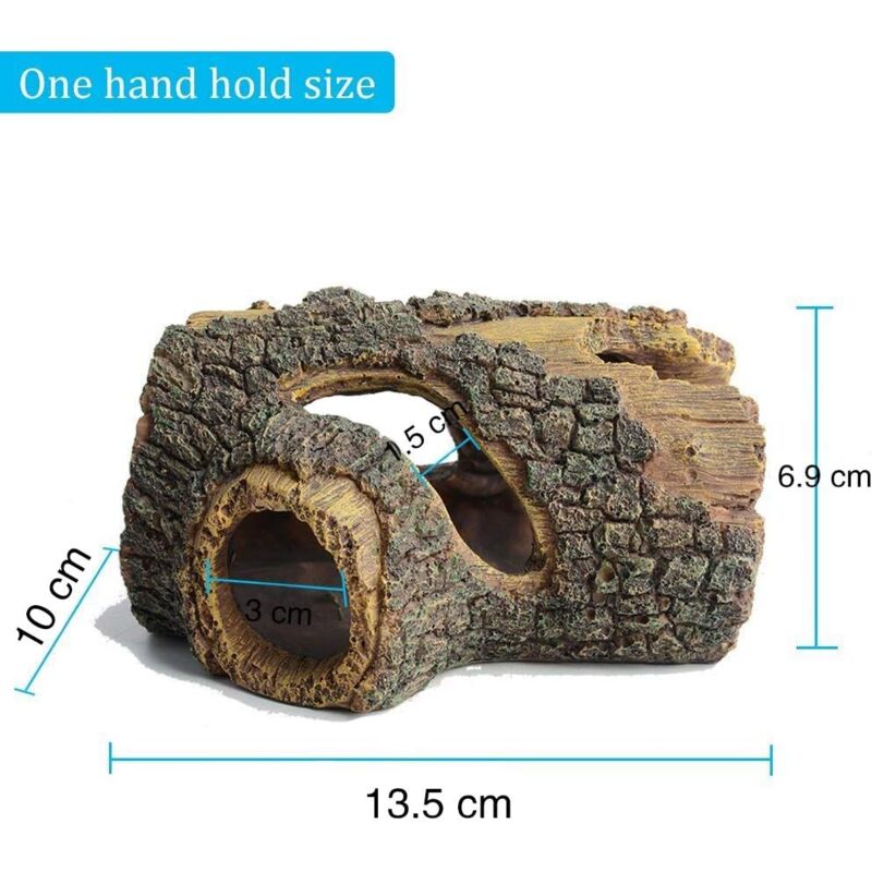 Aquarium Decoration Resin ROot, Aquarium Cave Tree Decoration Artificial Cave For Aquarium Ornaments Home Decor Garden