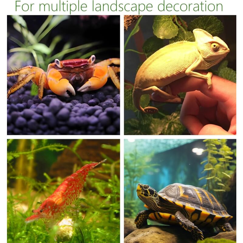 Aquarium ROcks For Fish Breeding, Playing And Resting, Small Ceramic Decorative Stones For Aquarium
