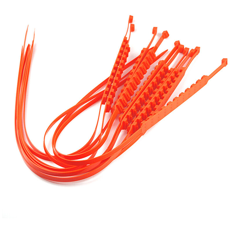 Tire Chain Snow Sock Tire Chains Universal Anti-Skid Tire Chains, Nylon Auto Reusable Emergency Car Universal Fit Snow