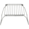 1 Piece Foldable Stainless Steel Campfire Grill Rack, Lightweight Cooking Grate for Camping, Hiking and Picnics, Silver