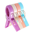 Towel Pegs,Beach Towel Clips for Chairs Cruise Plastic Clothes Pins Beach Chair Towel Clips,Towel Holder Clips,Heavy Duty Clothes, Multicolored