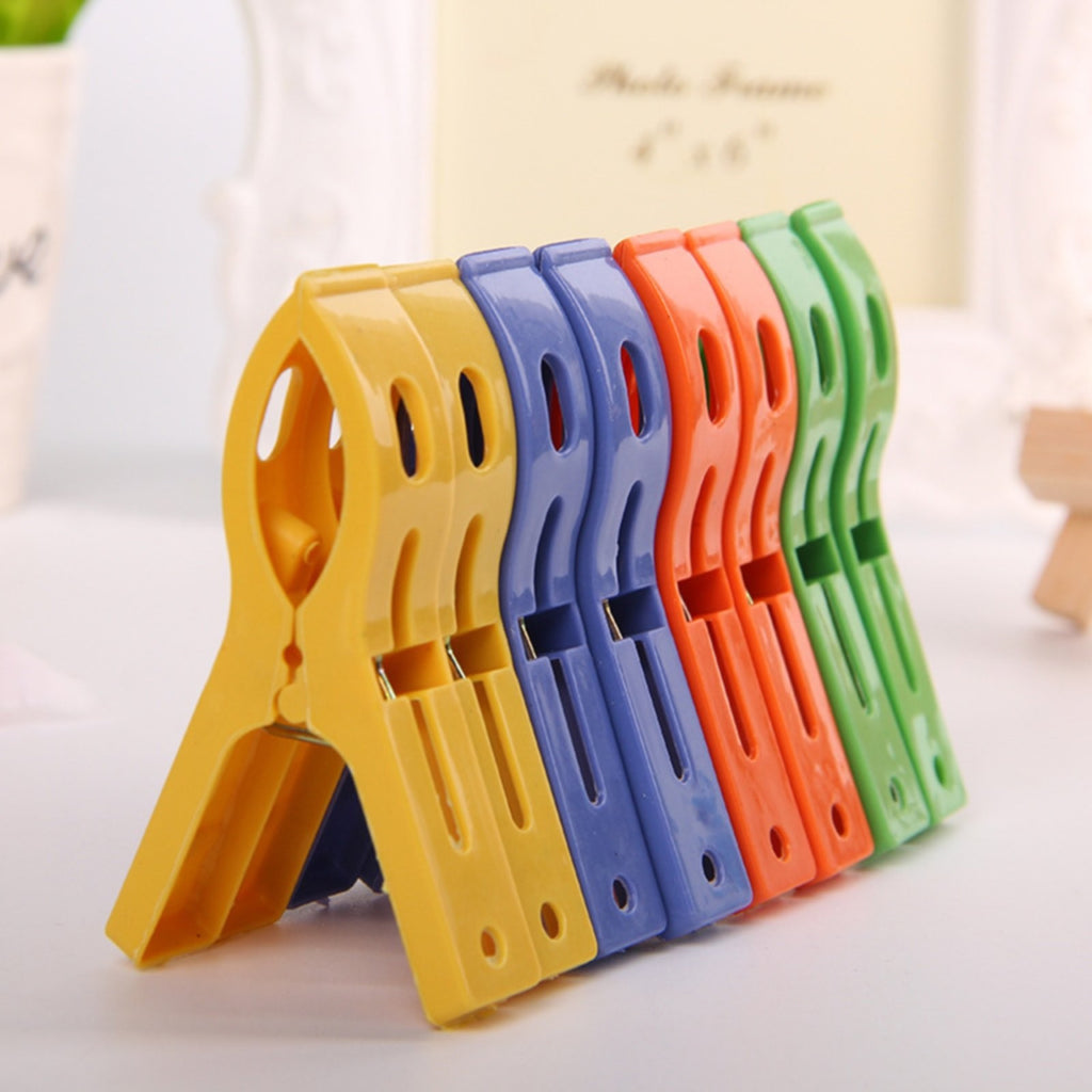 Towel Pegs,Beach Towel Clips for Chairs Cruise Plastic Clothes Pins Beach Chair Towel Clips,Towel Holder Clips,Heavy Duty Clothes Pins-Keep, Yellow