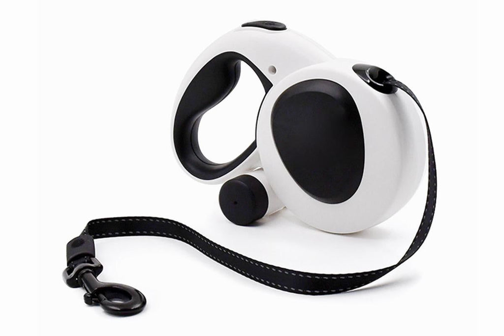 5m Auto Retractable Dog Leash with LED Light Pet Walking Lead for Small Medium Large Dogs - L