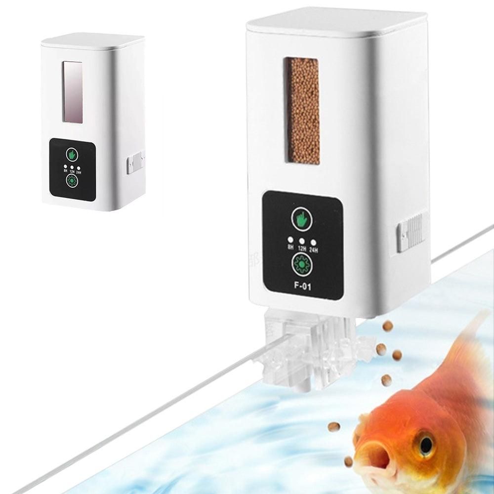 300ML Automatic Fish Feeder Intelligent Timing Aquarium Food Dispenser