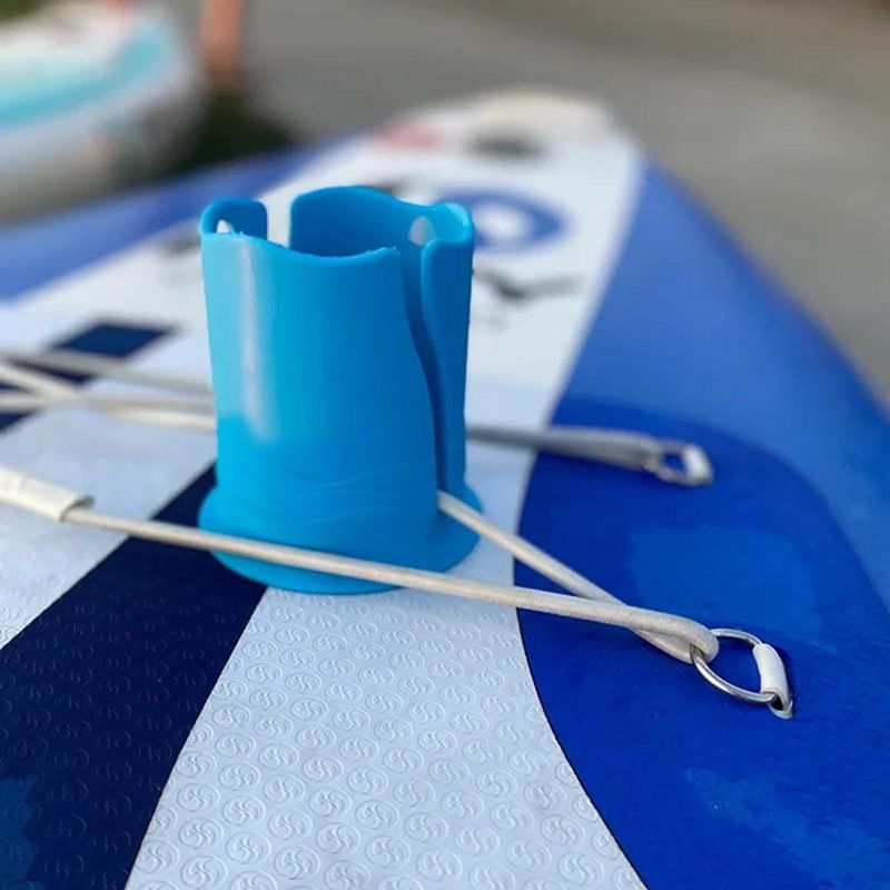 Surfboard Drink Holder – Fixed Cup Holder-blue