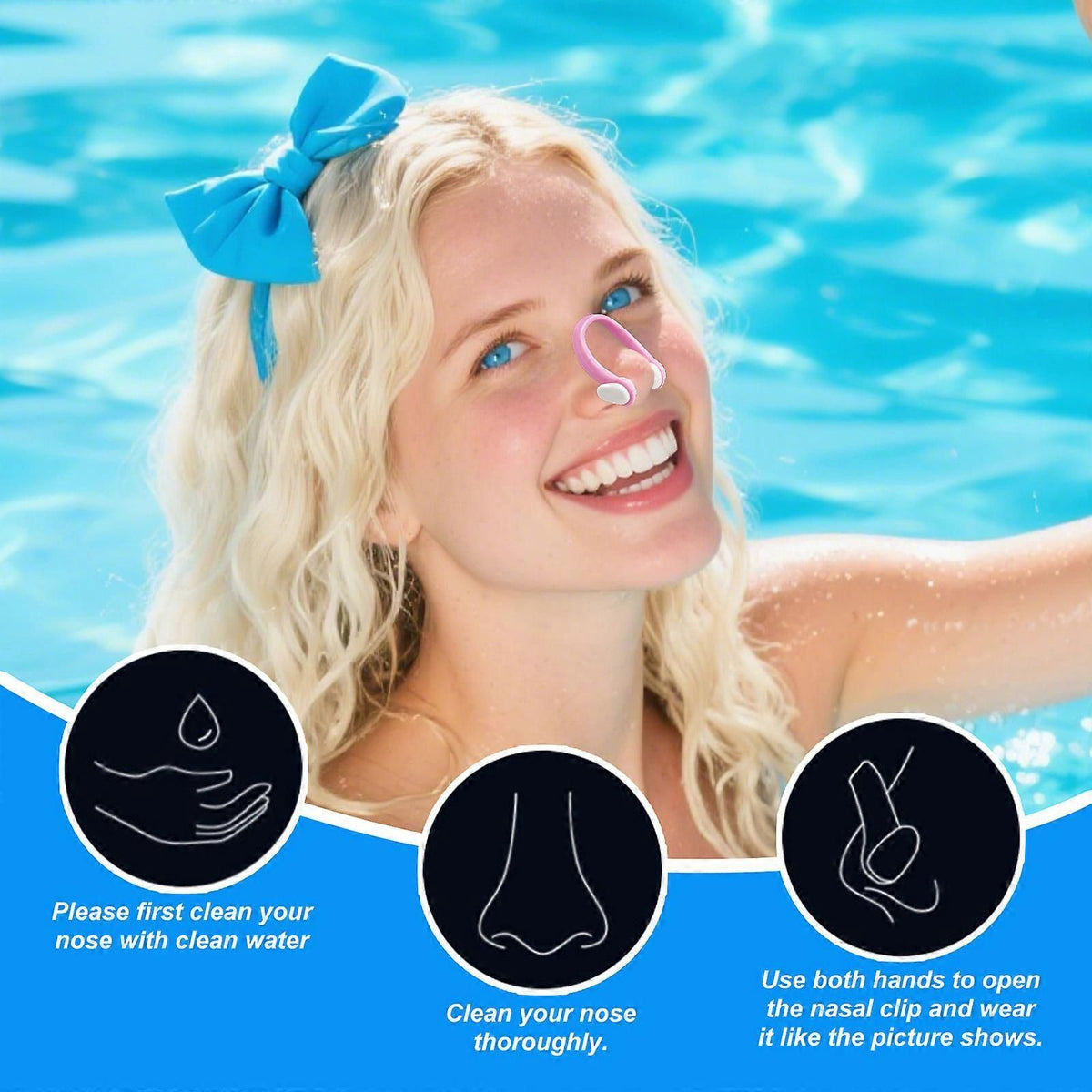 Nose Clip Swimming Nose Clip for Swimming Use 4Pcs Professional Protection