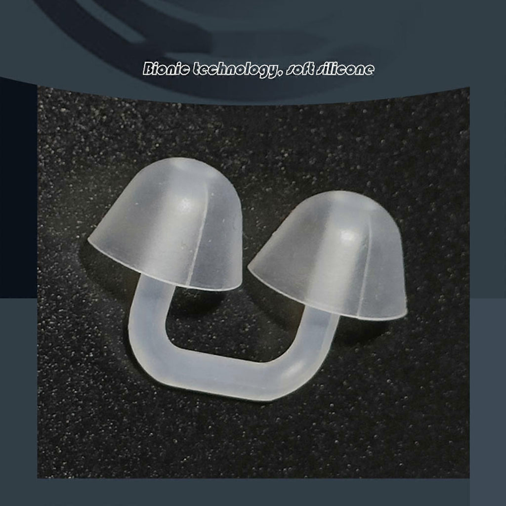 Swimming Nose Clip Silicone Nose Plug, Comfortable Adjustable Nose Clip for Swimming, Diving, Training and Water Sports - Pink