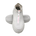 Waterproof Silicone Shoe Covers Reusable Overshoes - Light Gray - L