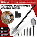 X-BULL Folding Shovel Outdoor Camping Survival Tools Multifunction Military