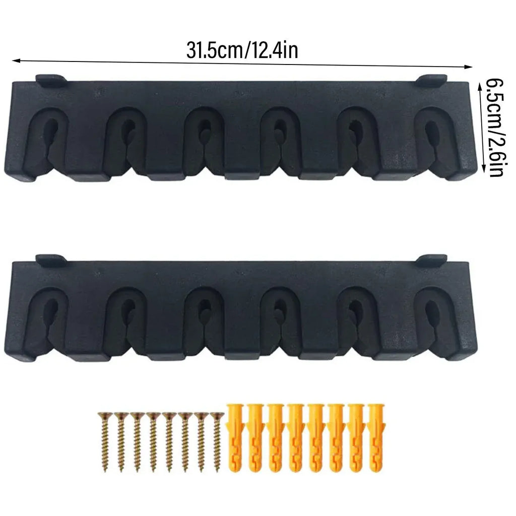 Wall Mounted Fishing Rod Holder Display Rack Sturdy Fishing Rod Storage Stand