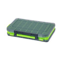 Multifunctional Fishing Bait Storage Box Accessories Gear Organizer Tool Box - Green-L