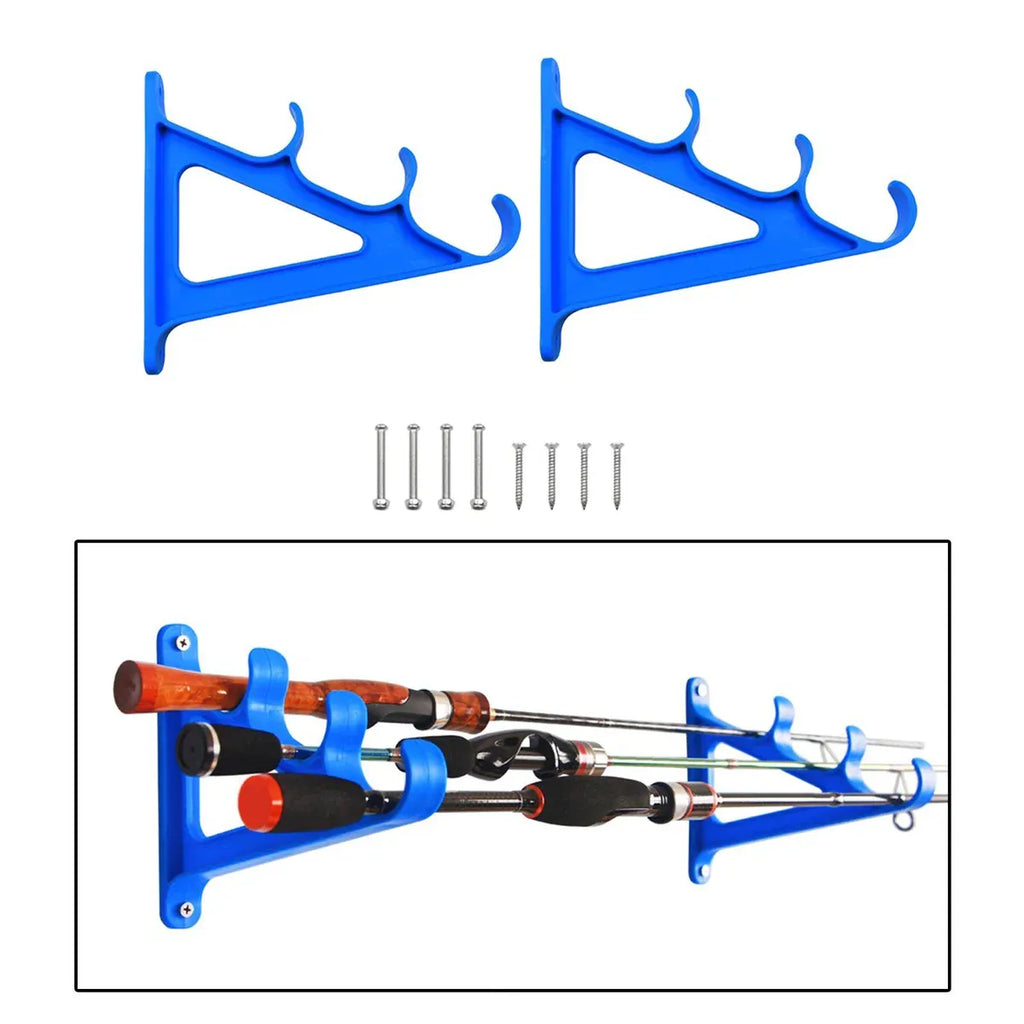 Fishing Rod Holder 3 Rod Capacity Durable for Offshore Kayak Surf - Green