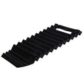 2-pack Portable Car Recovery Traction Board - Compact Snow Mud Sand Anti-Slip Mat with Handle - Emergency Tire Rescue Ramp, Multi-Purpose Snow Shovel for 4WD SUV Off-Road