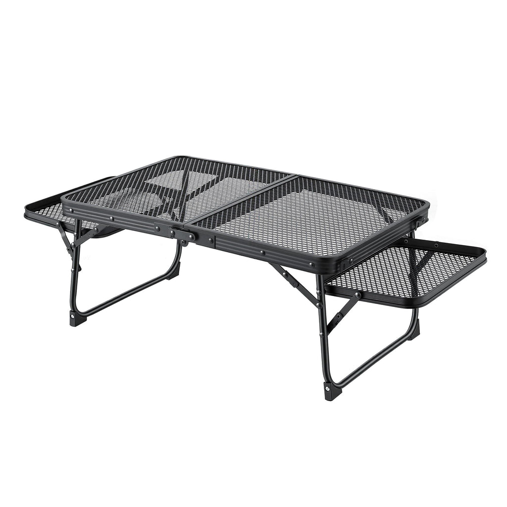 Weisshorn Camping Table Mesh Desktop Lightweight Portable Outdoor Folding Grill Desk
